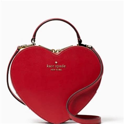 kate spade heart bag dupe|kate spade heart shaped handbag.